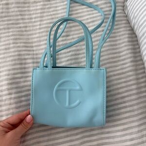 Telfar Small Shopping Bag Baby Blue